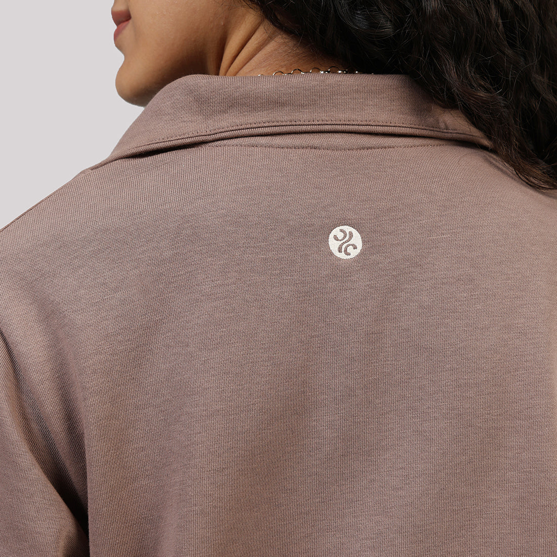 BlissTerry™ Cotton Pullover with Zipper