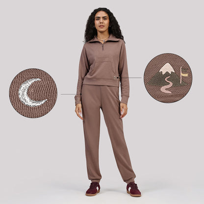 BlissTerry™ Cotton Pullover with Zipper