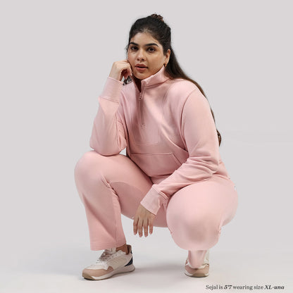 BlissTerry™ Cotton Pullover with Zipper