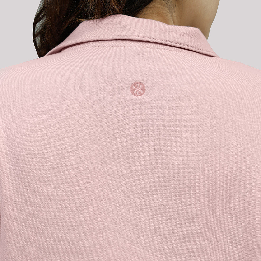 BlissTerry™ Cotton Pullover with Zipper
