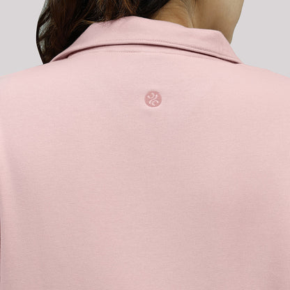 BlissTerry™ Cotton Pullover with Zipper
