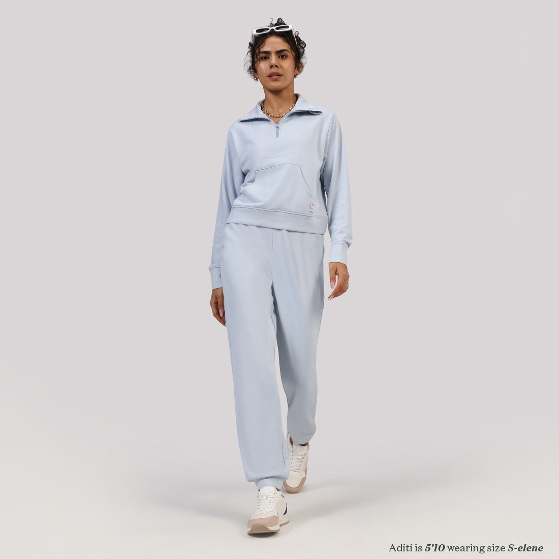 BlissTerry™ Cotton Pullover with Zipper