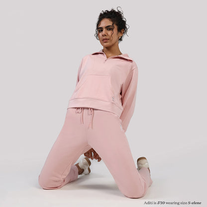 BlissTerry™ Cotton Pullover with Zipper