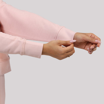 BlissTerry™ Cotton Pullover with Zipper