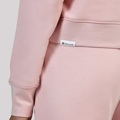 BlissTerry™ Cotton Pullover with Zipper