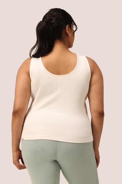 Blissentials Round Neck Henley Tank