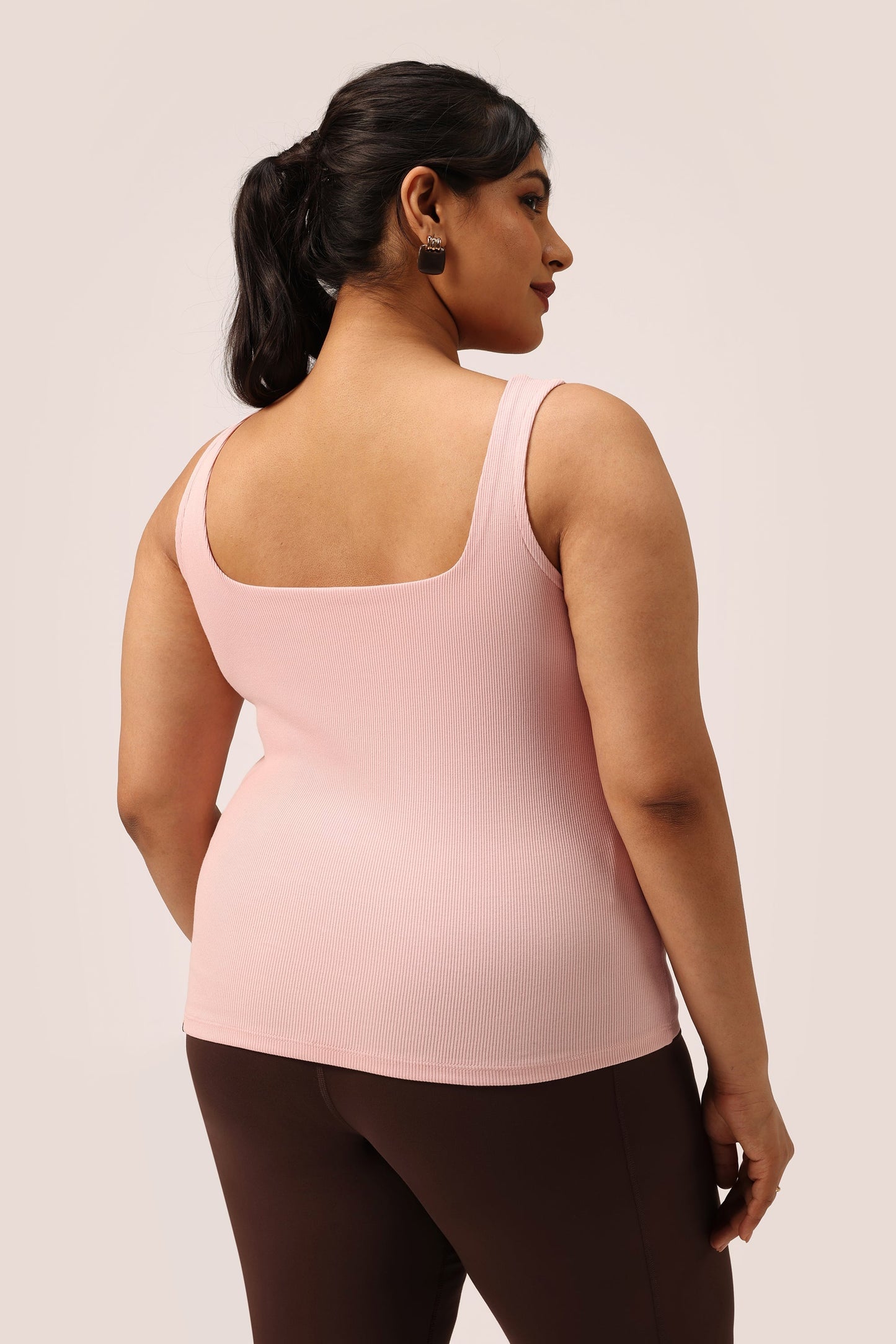 Blissentials Square Neck Built In Bra Top