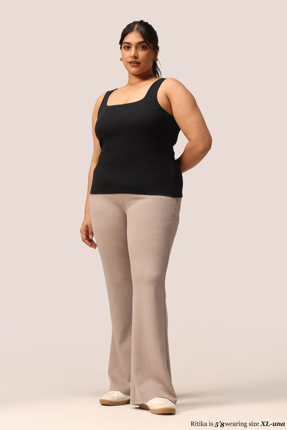 Blissentials Square Neck Built In Bra Top