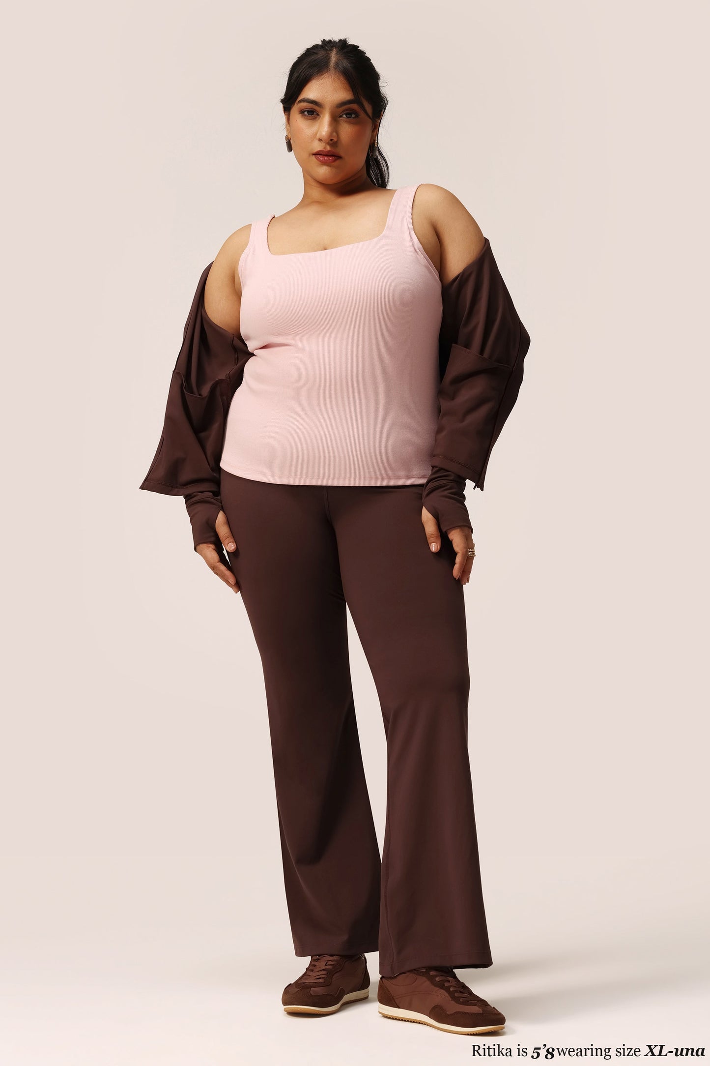 Blissentials Square Neck Built In Bra Top