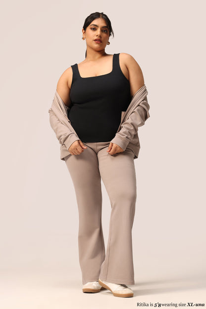 Blissentials Square Neck Built In Bra Top