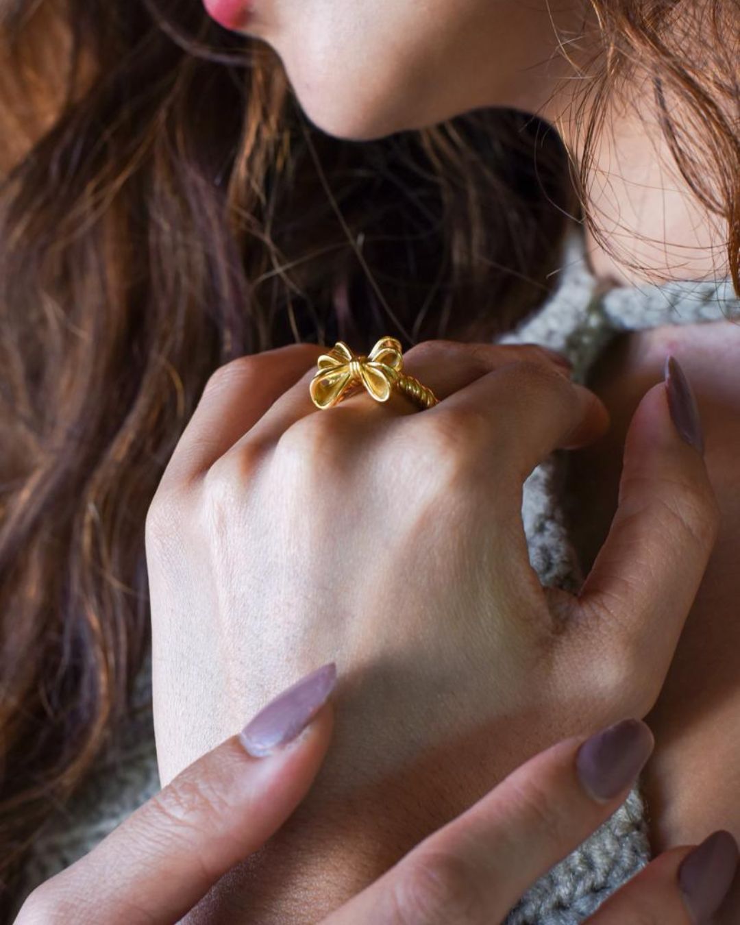 Blossom Bow Ring| Nish Hair X Evil Eye Jewel