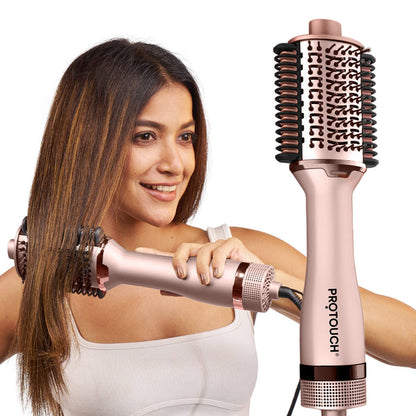 Protouch Born To Shine 2 in 1 styling blow brush | Protouch at Broadway