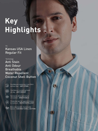 Shirt | Anti Stain Anti Odor Water Repellent  BLUESHORE SHIRT
