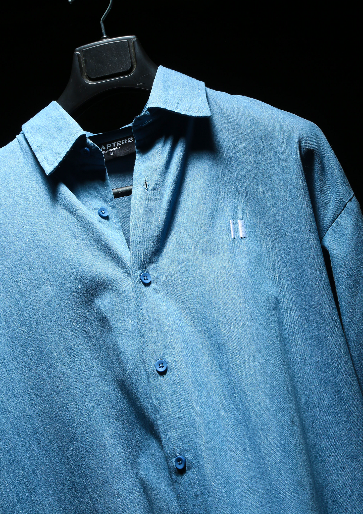 Monday Blues Shirt-Mid