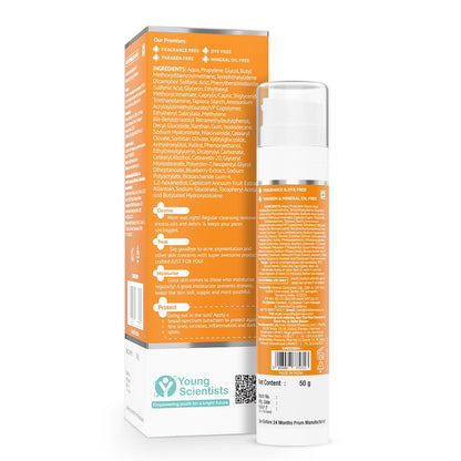 0.01 Hyaluronic Sunscreen Aqua Gel | The Derma Co. at Broadway