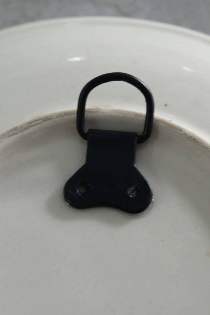 Toddy Palm Ceramic Oval Wall Plate