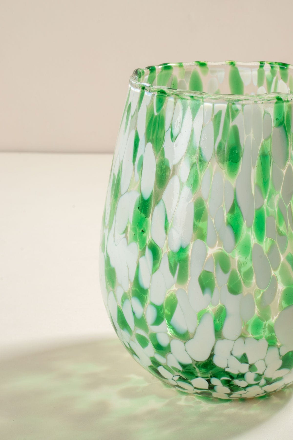 Confetti Mist Green Cocktail Glass (Set Of 2)