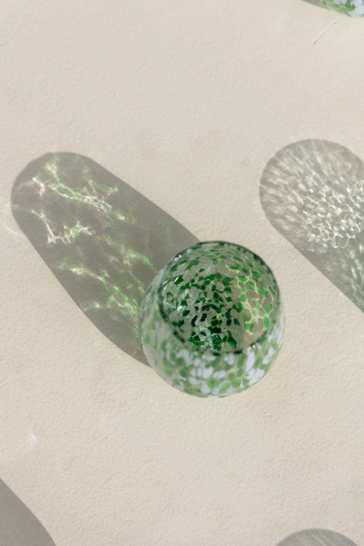 Confetti Mist Green Cocktail Glass (Set Of 2)