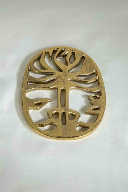 Freedom Tree Trivet (Gold)