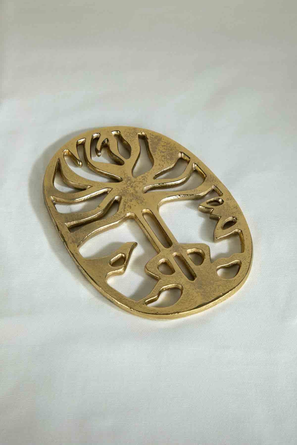Freedom Tree Trivet (Gold)