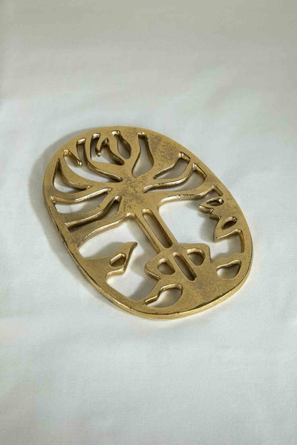 Freedom Tree Trivet (Gold)