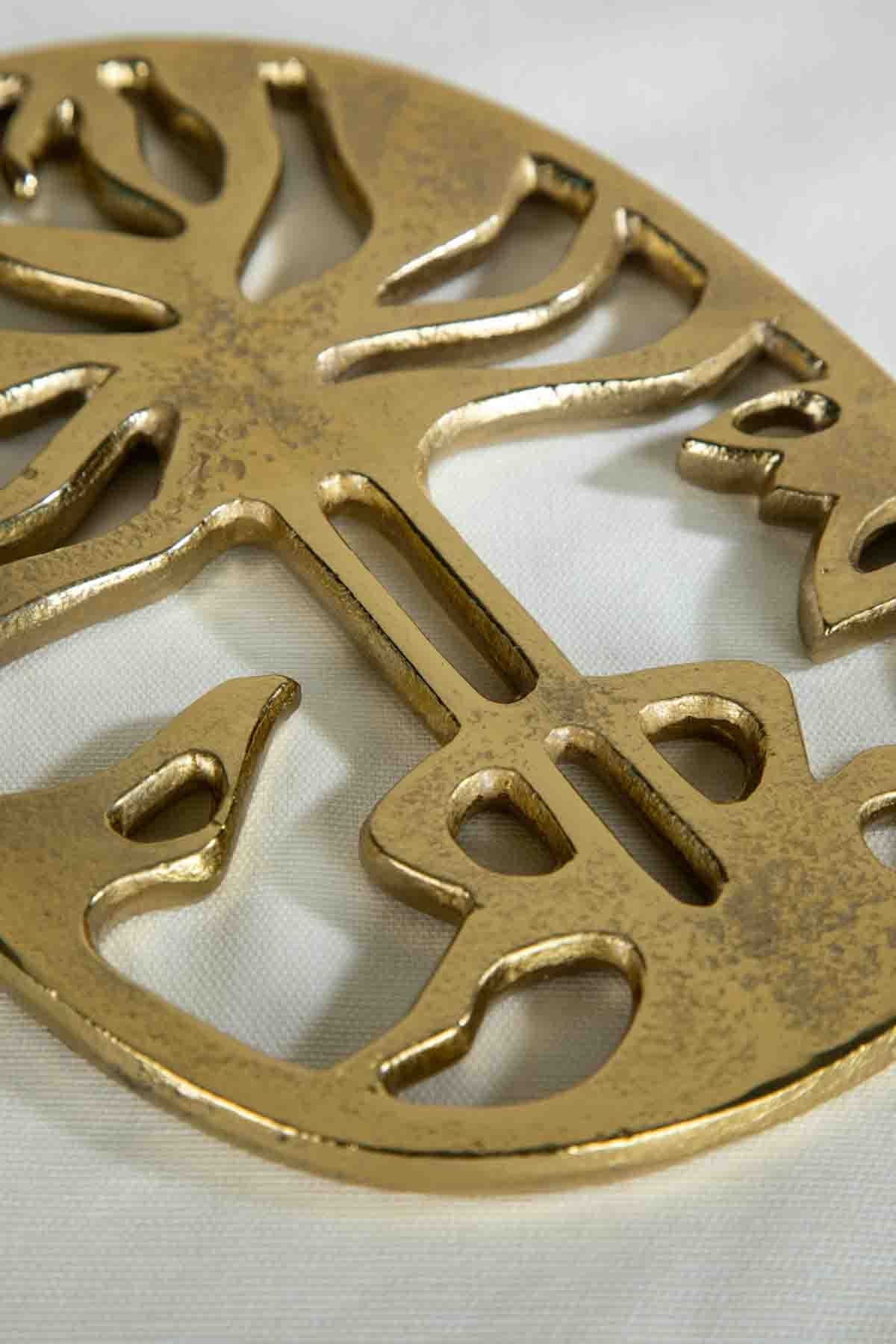Freedom Tree Trivet (Gold)