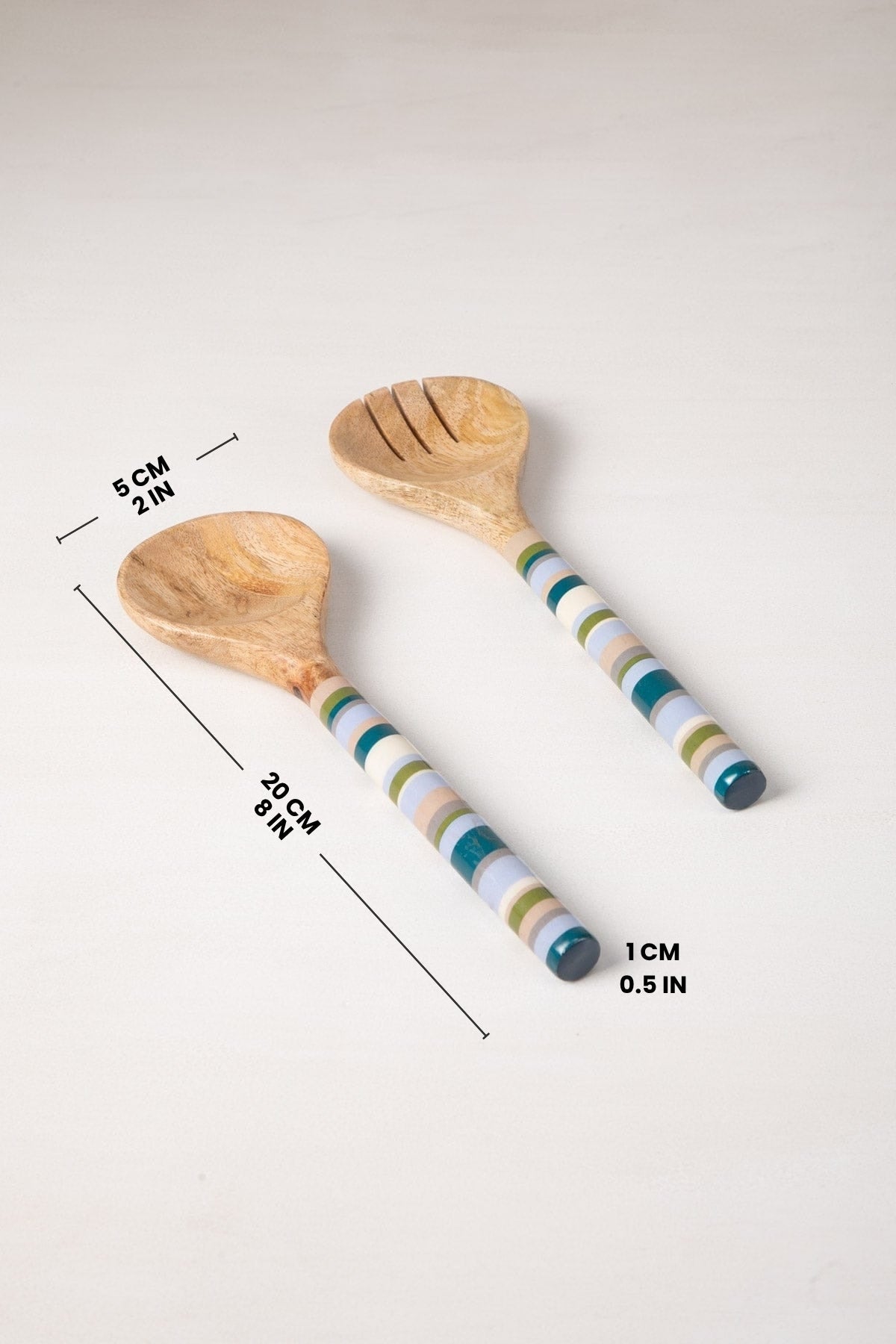 Happy Striper Pasta Server Set