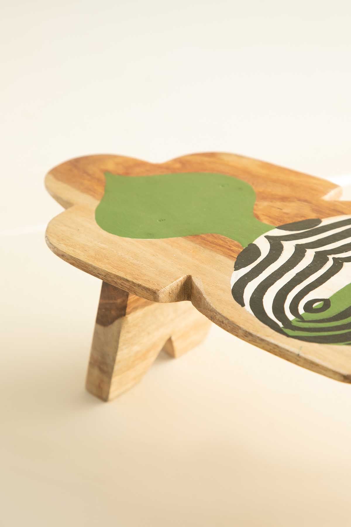 Roz Illusion Green Center Piece