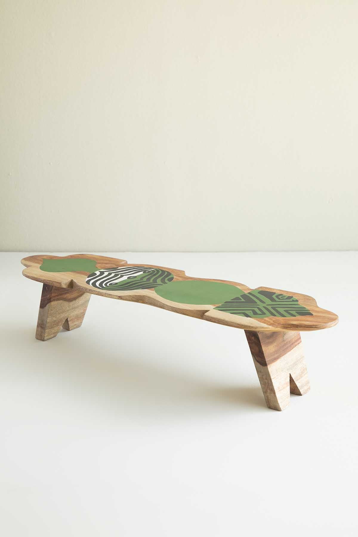 Roz Illusion Green Center Piece
