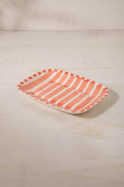 Toddy Palm Ceramic Nut Tray