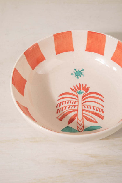 Toddy Palm Ceramic Cereal Bowl