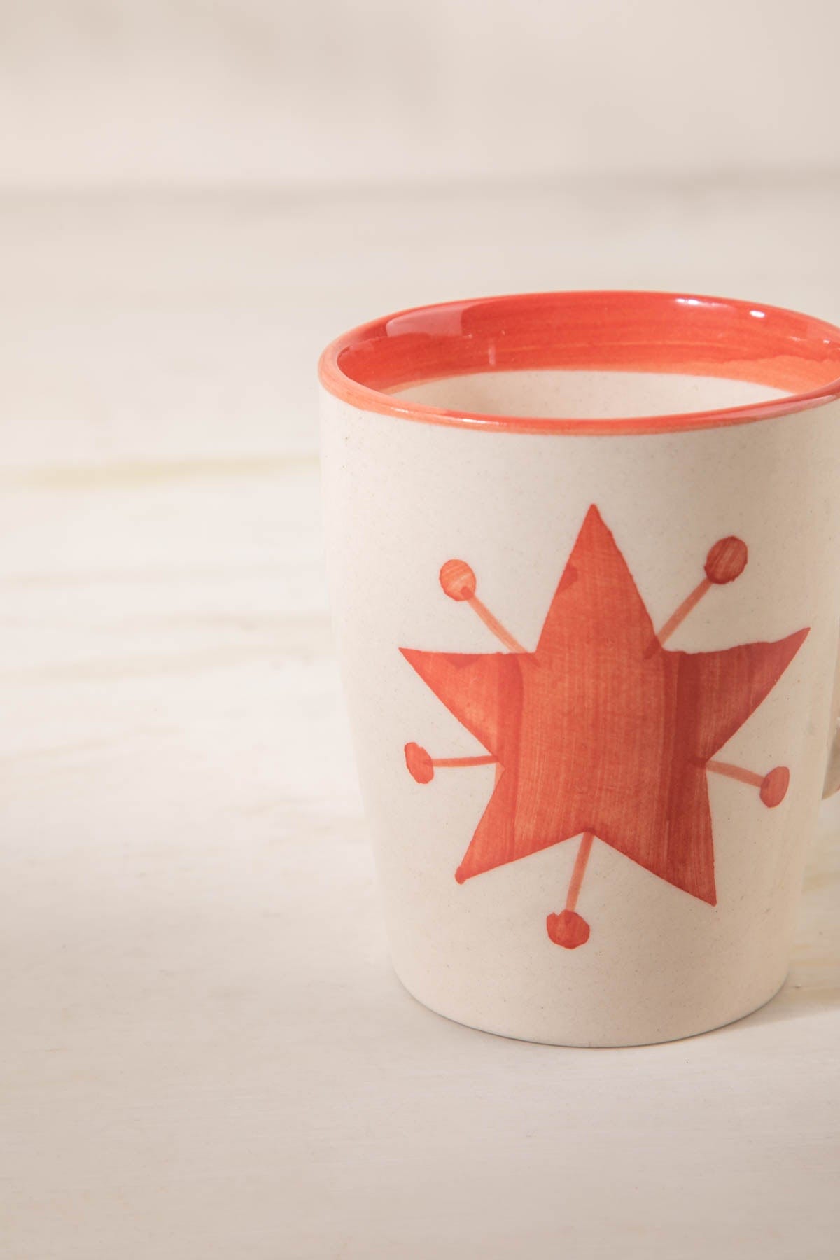 Toddy Star Ceramic Coffee Mug (Set Of 2)