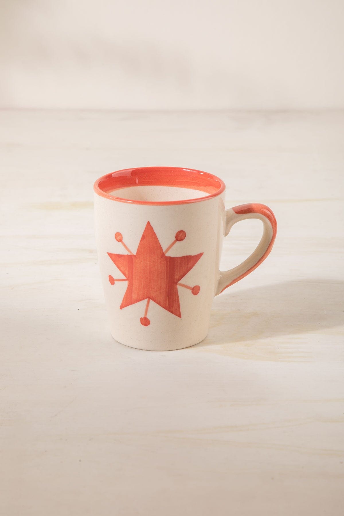 Toddy Star Ceramic Coffee Mug (Set Of 2)