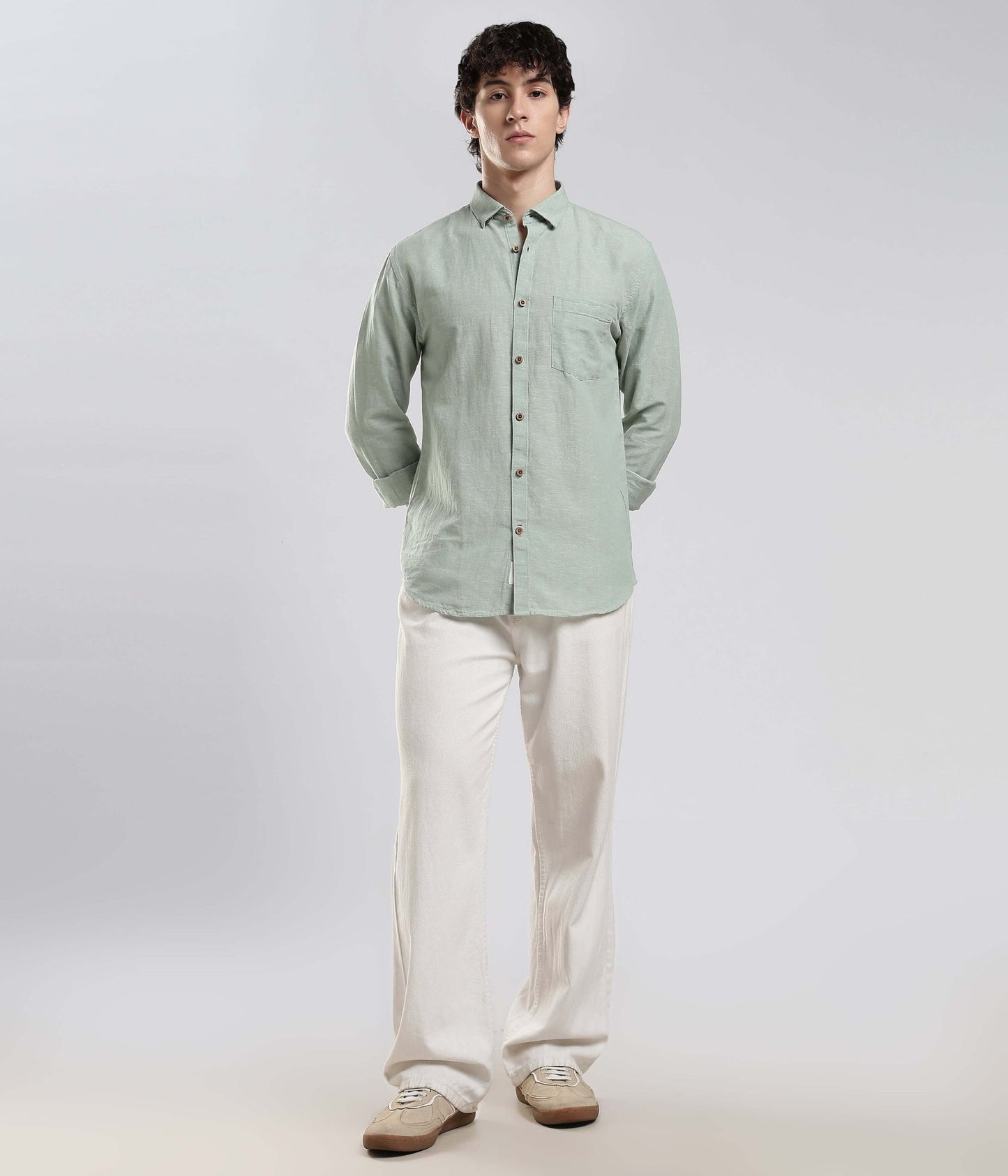 Shirt | Anti Stain Anti Odor Water Repellent  CANARYGREEN
