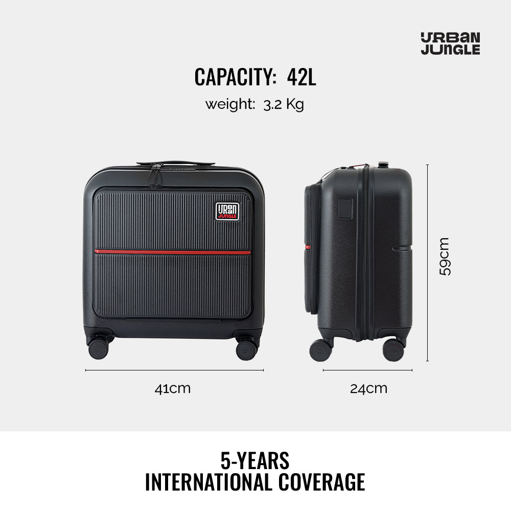 Caliber Overnighter Trolley -Asphalt-Cabin | Urban Jungle at Broadway