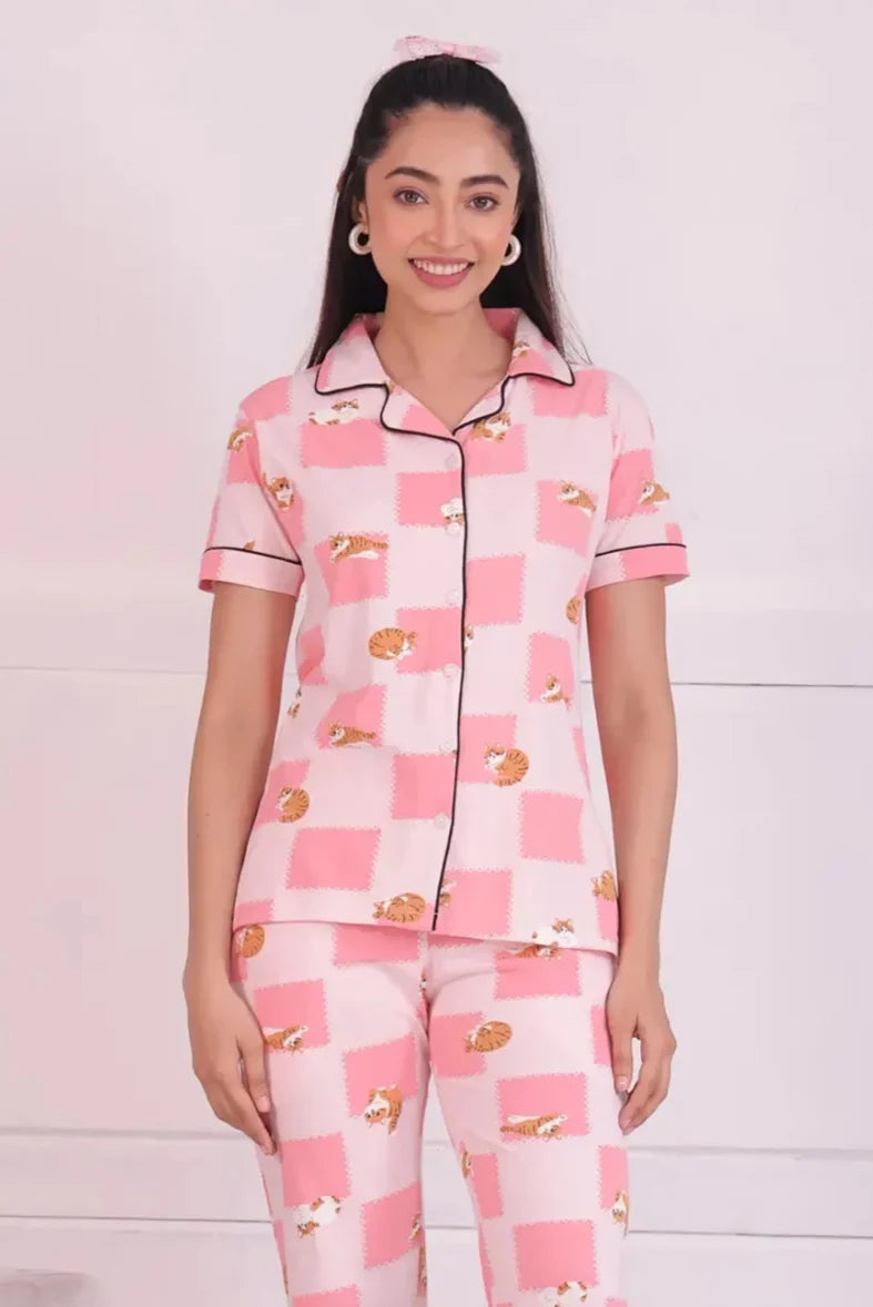 Cat Pyjama Set