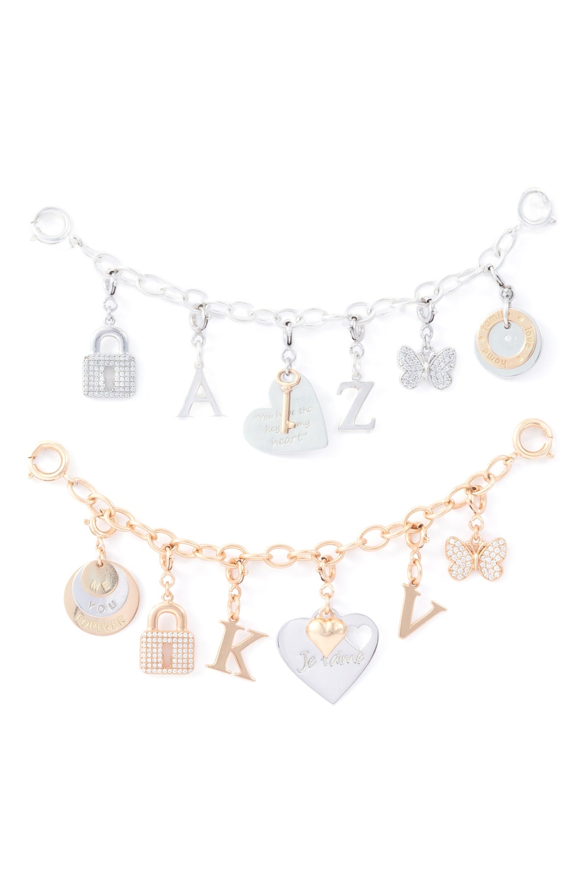 Silver Alphabet A
