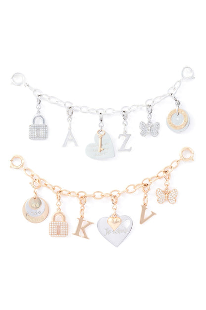 Silver Alphabet A