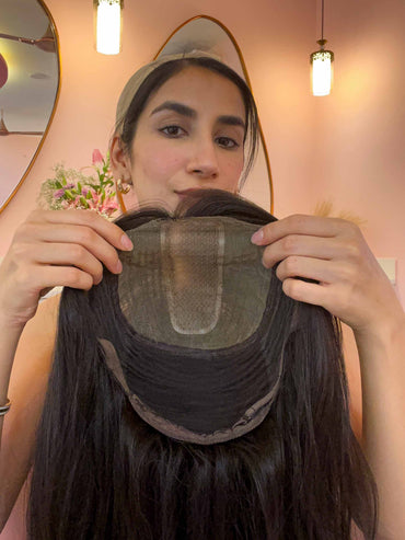 Chemo Wig â 1.5x5 Silk Base Parting - Full Head Wigâ Human Hair | Nish Hair