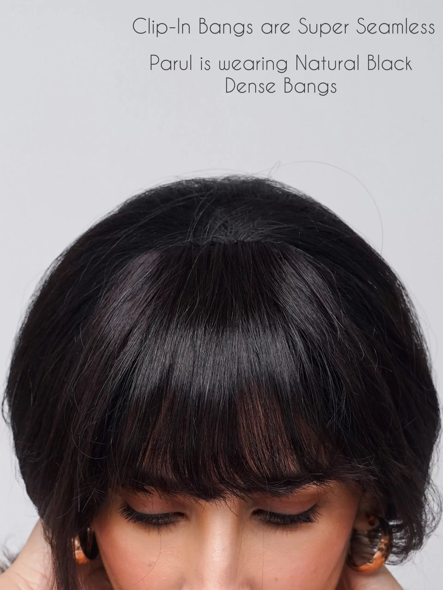 CLIP IN-BANGS | Human Hair | Nish Hair