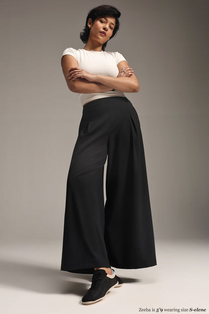 Cloud Box Pleated Korean Pant