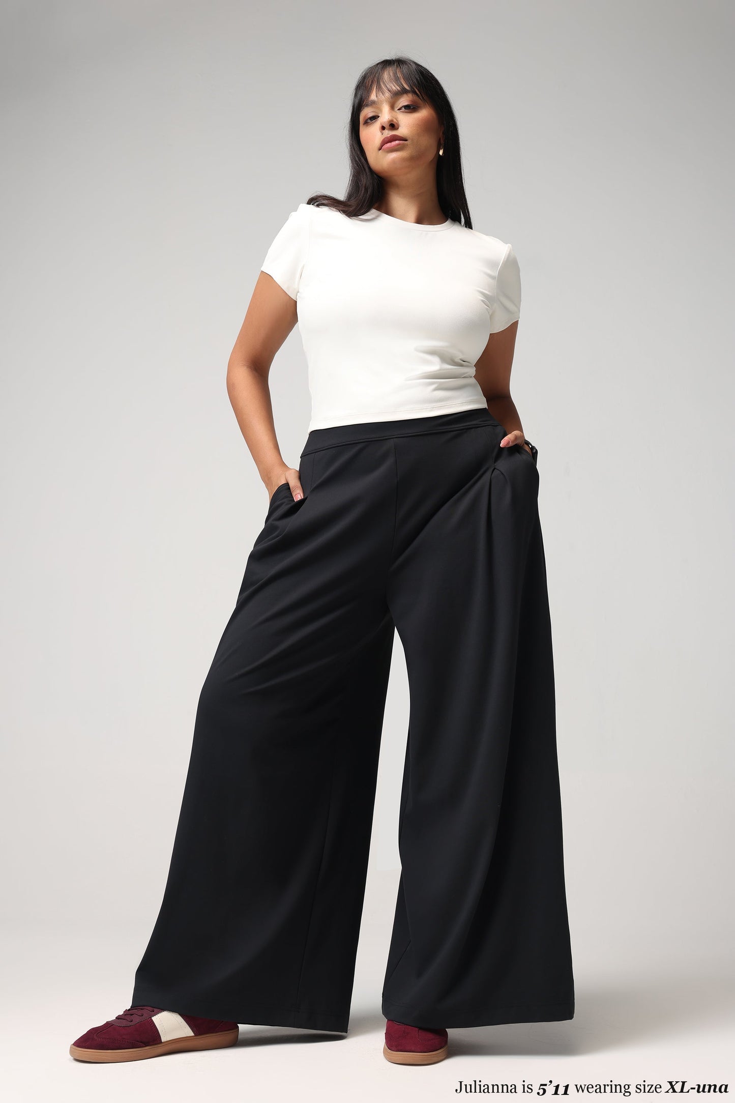 Cloud Box Pleated Korean Pant
