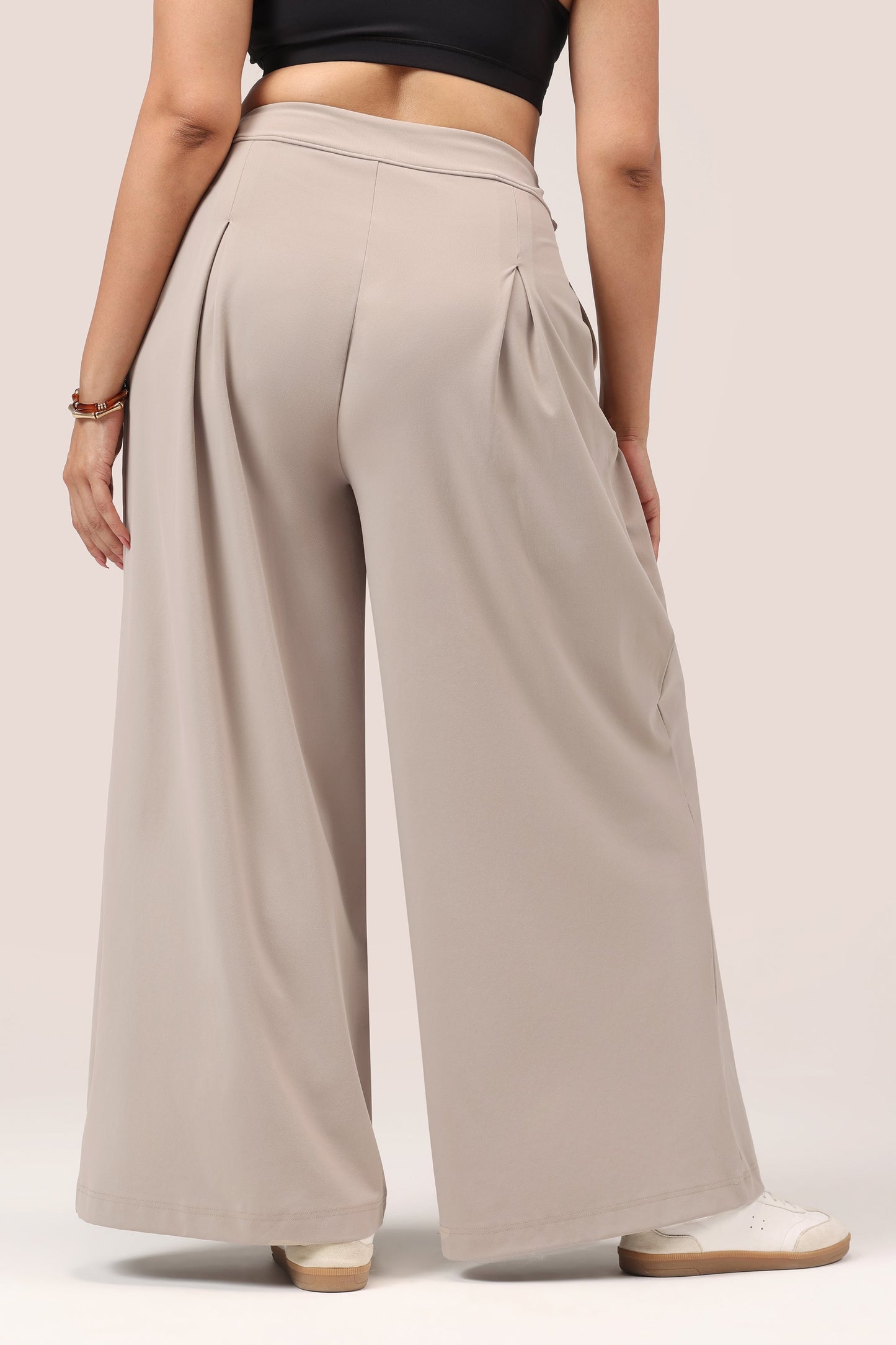Cloud Box Pleated Korean Pant