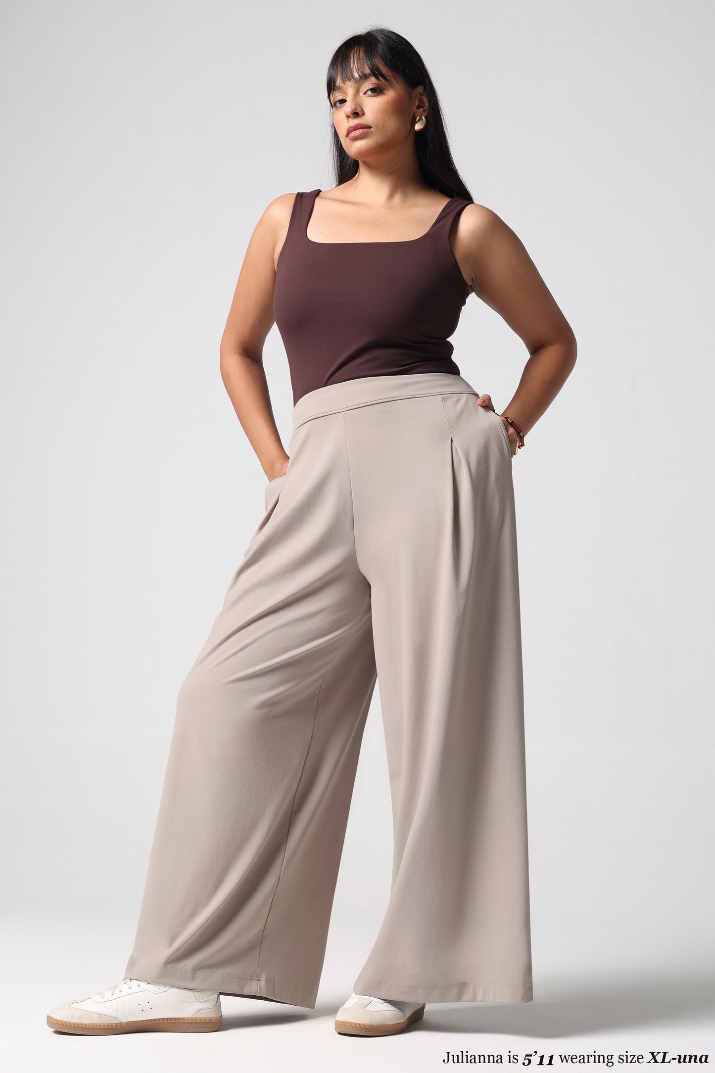 Cloud Box Pleated Korean Pant