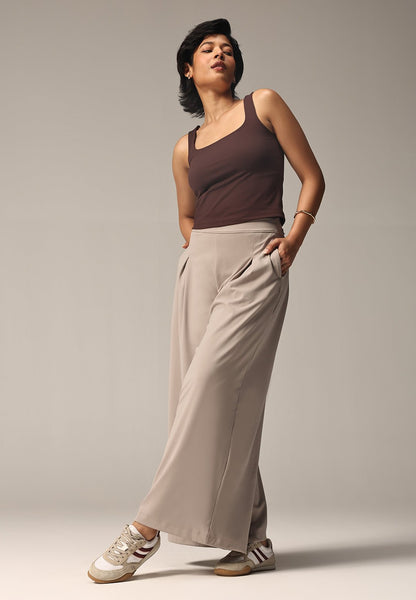 Cloud Box Pleated Korean Pant