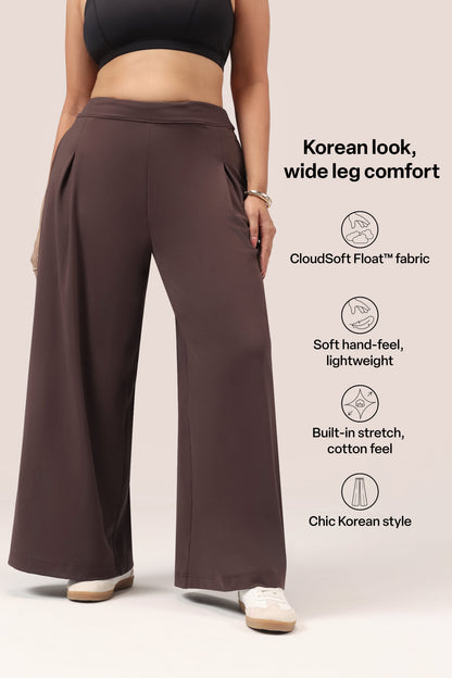 Cloud Box Pleated Korean Pant