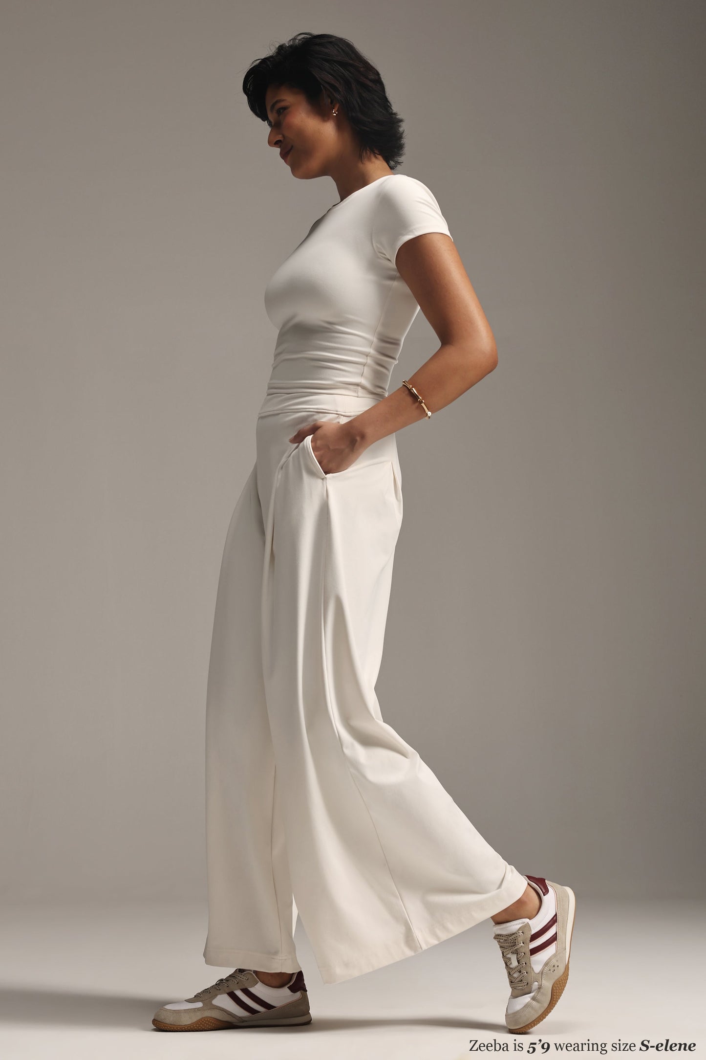 Cloud Box Pleated Korean Pant
