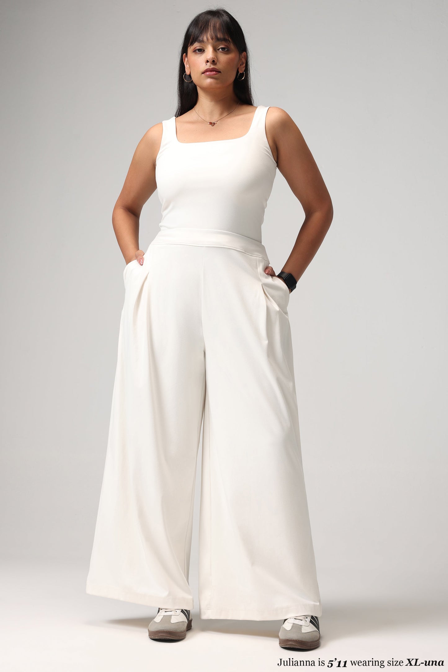 Cloud Box Pleated Korean Pant