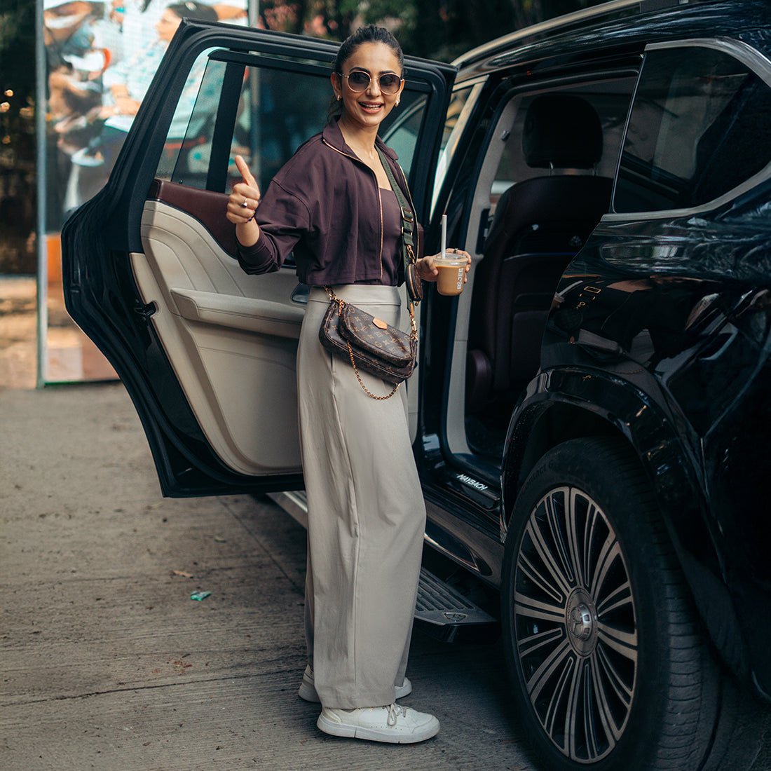Cloud Box Pleated Korean Pant