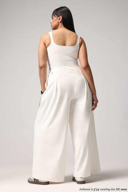 Cloud Box Pleated Korean Pant
